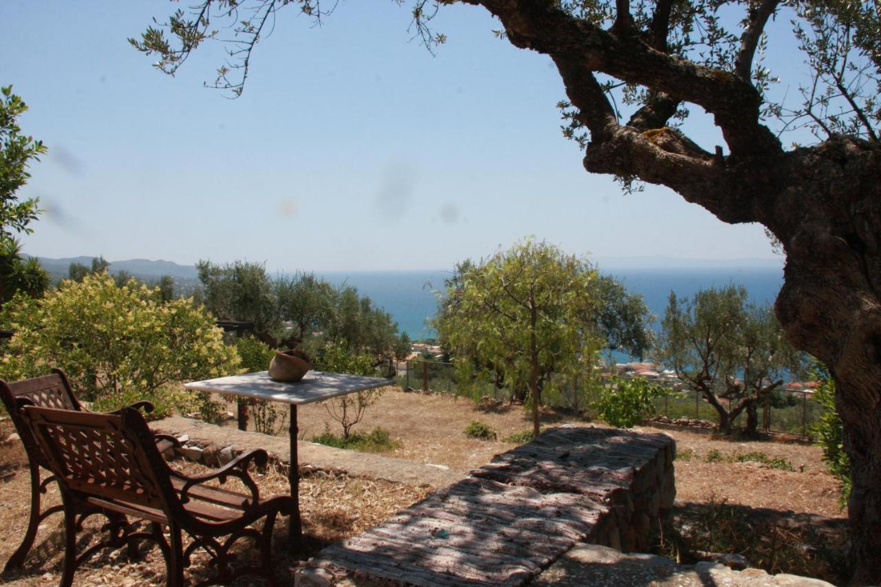 Sea And Mountain View Villa Kalamata Bagian luar foto