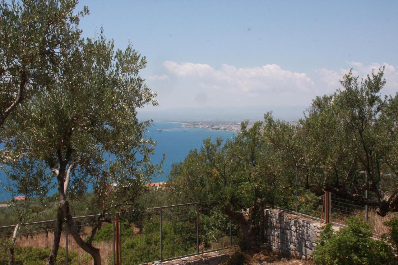 Sea And Mountain View Villa Kalamata Bagian luar foto