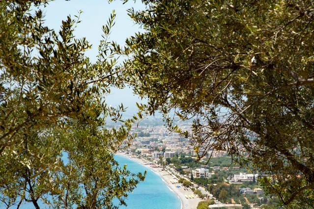 Sea And Mountain View Villa Kalamata Bagian luar foto